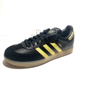 Adidas Samba Messi Women’s 6.5-7 (Youth 5Y) Black Gold